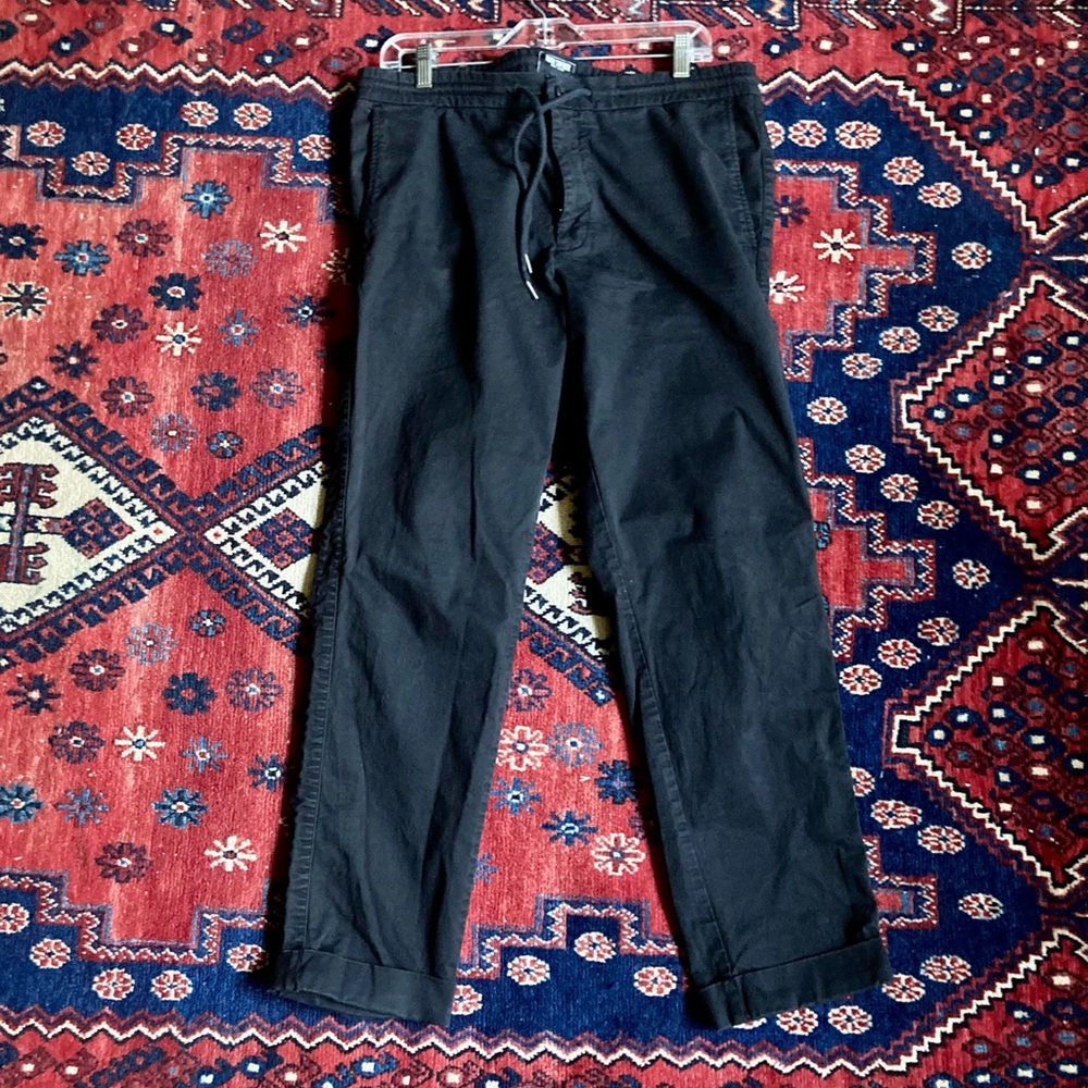 Todd Snyder Black Drawstring Pants (L)